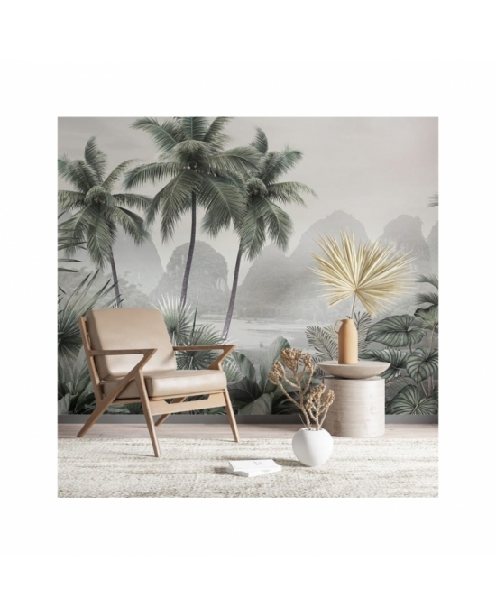 Tropikalne Góry Za Mgłą