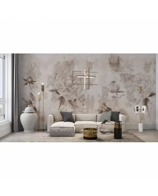 Piwonie w Sepii
