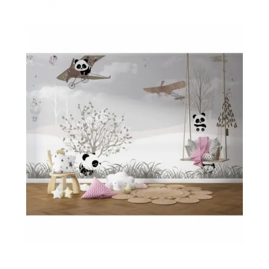 Panda w Samolocie Dla Dzieci