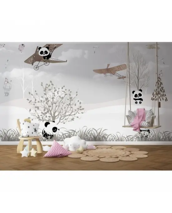 Panda w Samolocie Dla Dzieci