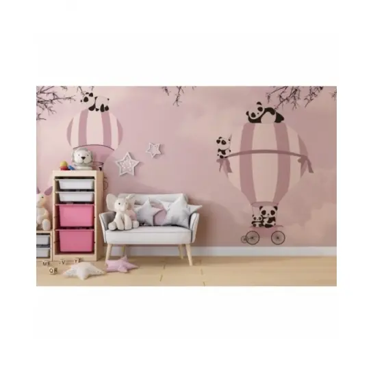 Pandy Na Różowym Niebie