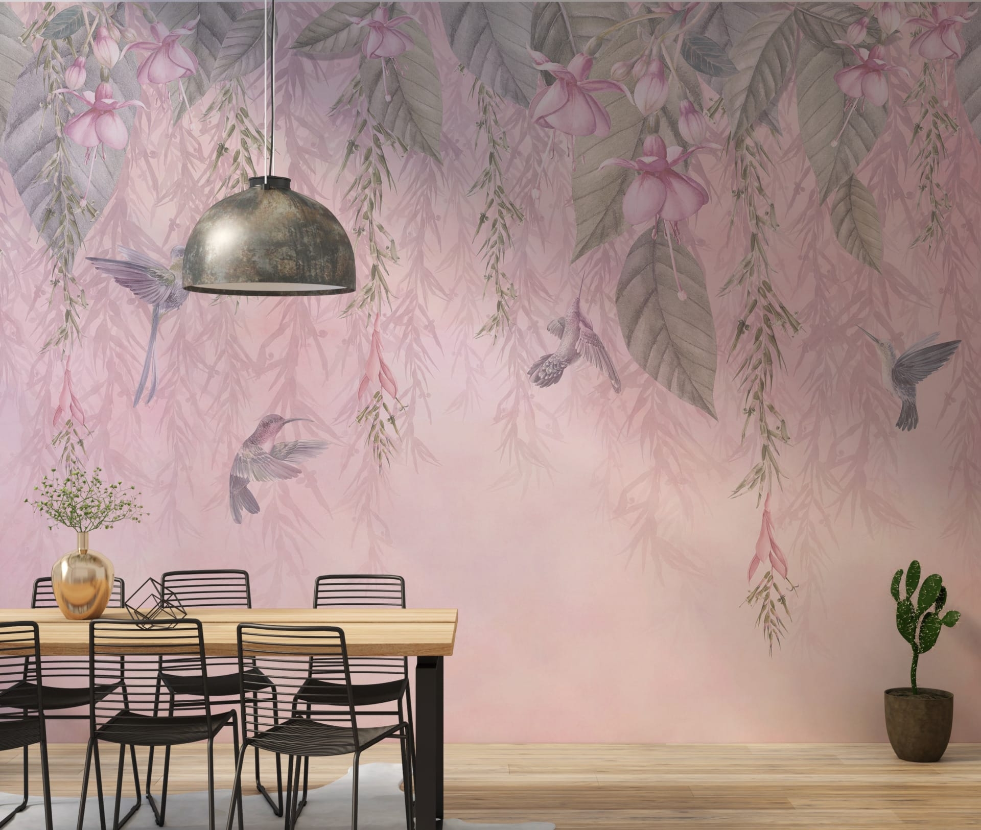 Kolibry w Kwiatach