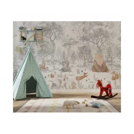 Kolorowe Zwierzęta Leśne