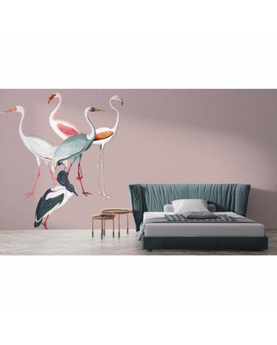 Flamingi w Kropkach