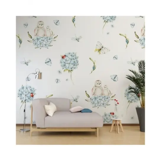 Błękitne Hortensje