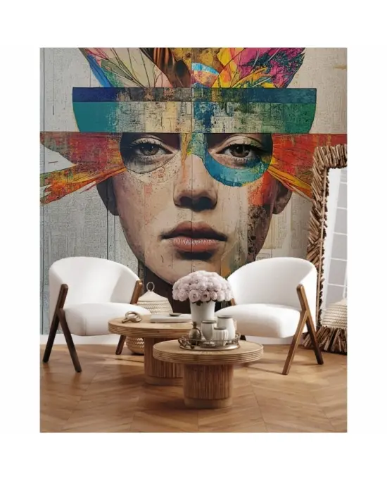 Kobieta W Indiańskim Pióropuszu