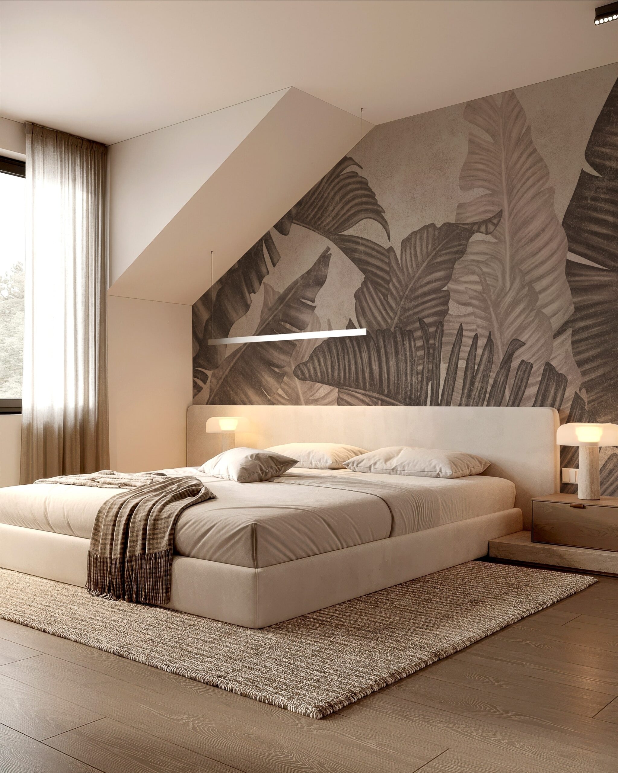 Tropikalna harmonia liści