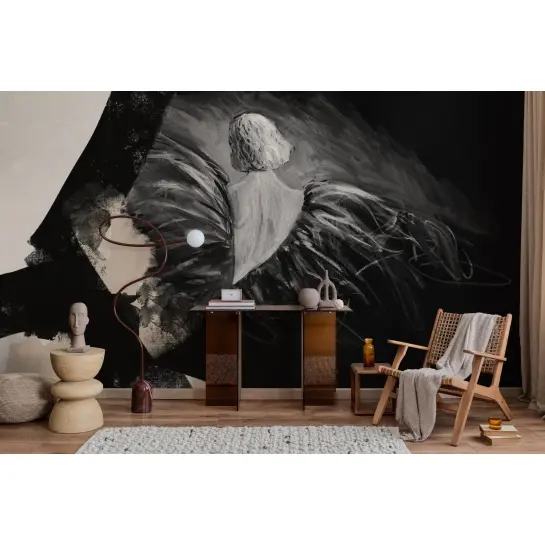 Anioł w czerni i świetle