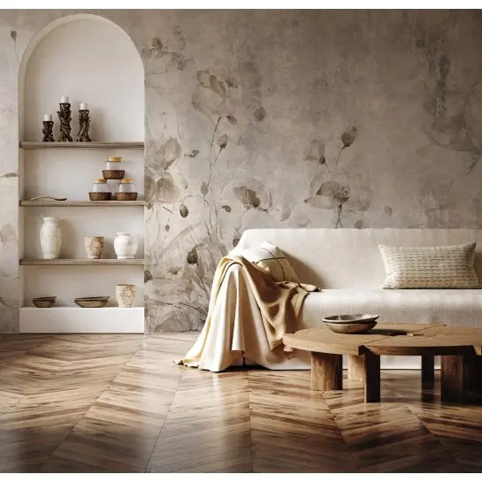 Subtelny ogród w beżach